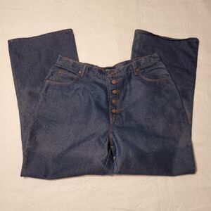 Deja Bleu Jeans Womens Size 20 Blue Straight Leg READ